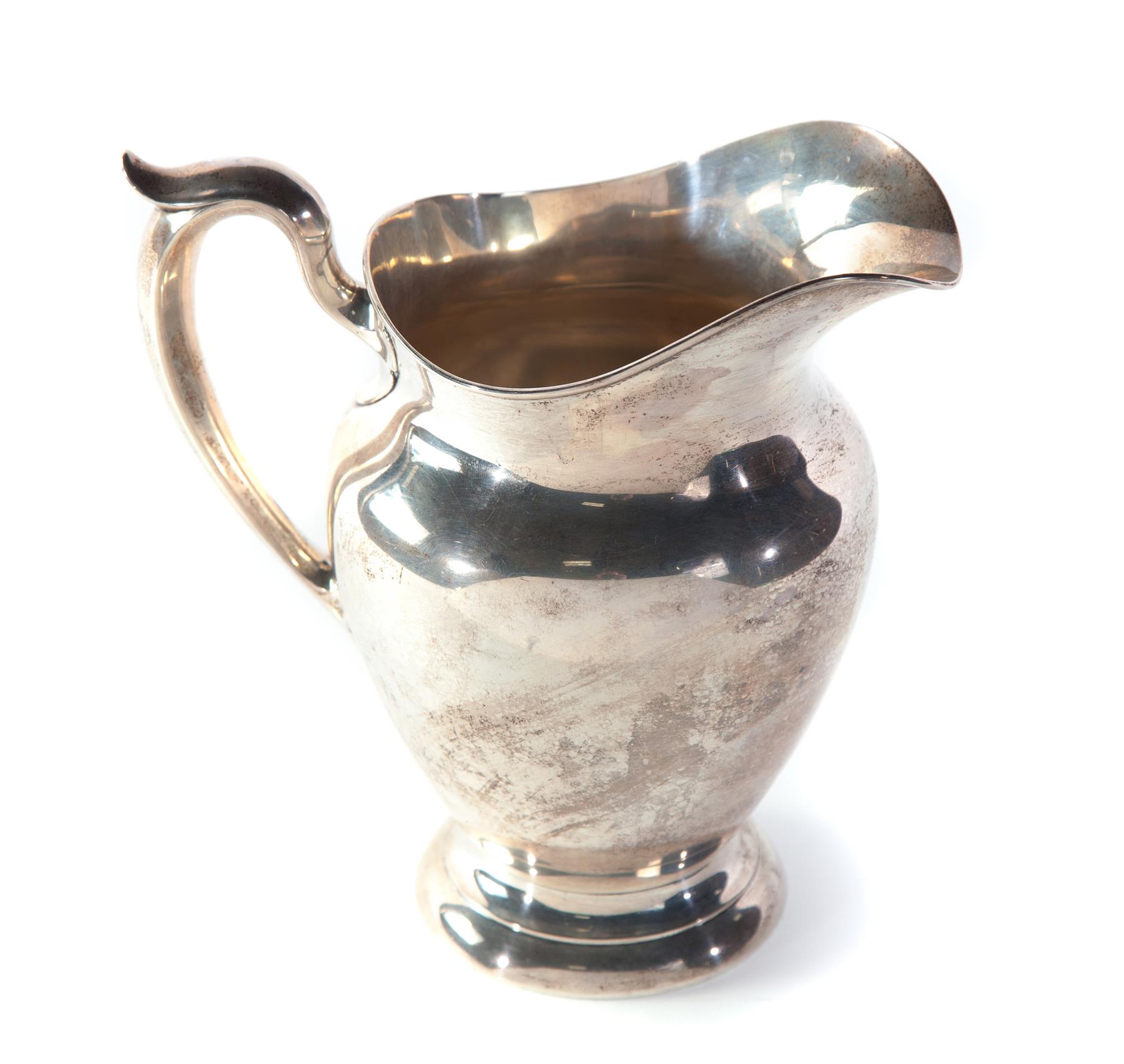 Appraisal: GORHAM STERLING PINT PITCHER American nd half- th century Plain