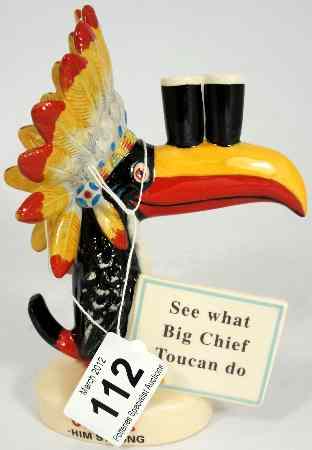 Appraisal: Royal Doulton Advertising Figure Guiness Big Chief Toucan MCL for