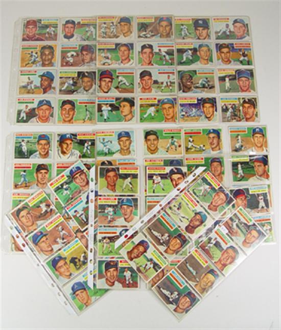 Appraisal: Topps Baseball Cards Topps commons cards totals duplicates Condition ranges