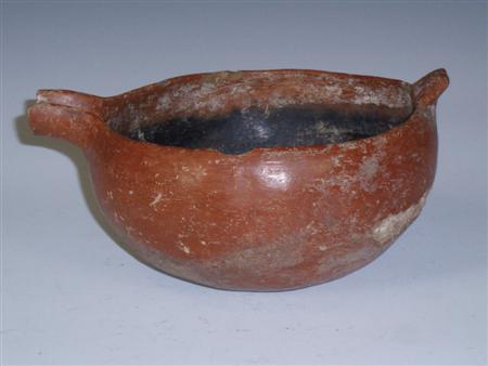 Appraisal: A Bronze Age Cypriot Red Polished ware pottery bowl c