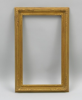 Appraisal: A Gilt Picture Frame by Husar A gilt picture frame