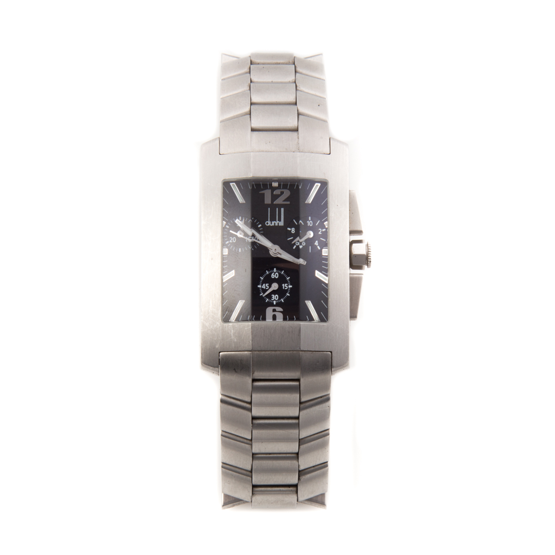 Appraisal: A Gentlemen's Millennium Dunhill Watch Stainless steel Swiss made water