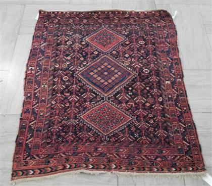 Appraisal: afshar rug south central persia circa