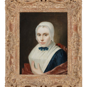 Appraisal: Likely Danish School th Century Portrait of a Girl oil