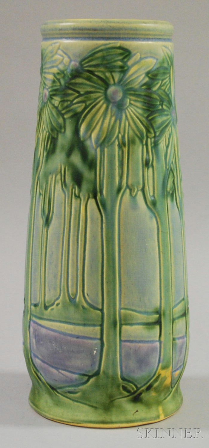 Appraisal: Roseville Pottery Vista Vase ht in