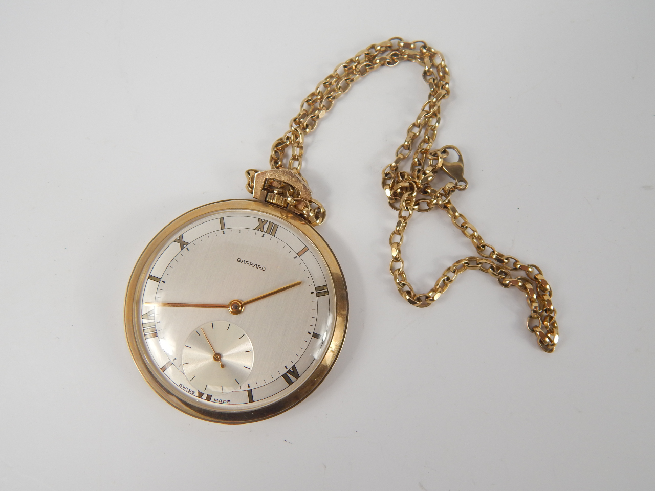 Appraisal: A Garrard gentleman's ct gold cased keyless wind pocket watch