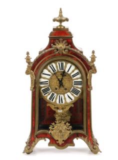 Appraisal: French Boulle Style Bracket Clock Thuret a Paris Thuret a