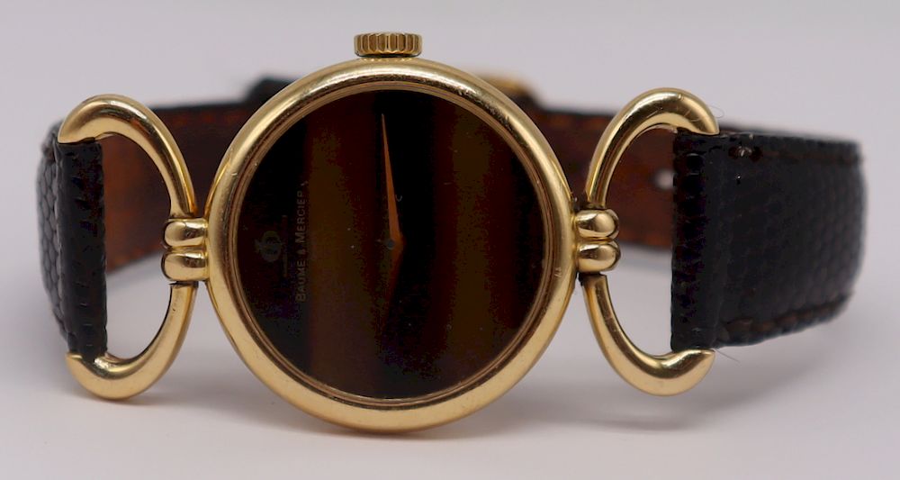 Appraisal: JEWELRY Ladies Baume Mercier kt Gold and Vintage kt yellow