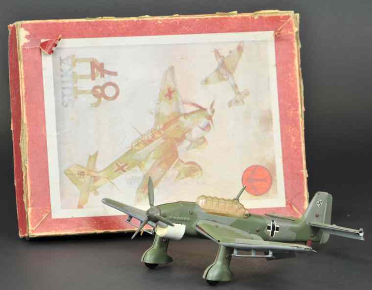 Appraisal: DUX ''STUKA JU '' AEROPLANE Germany fully assembled contructor plane