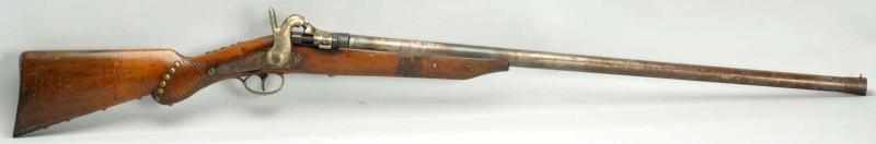 Appraisal: Zulu Shotgun Overall length Barrel length Round barrel This -called