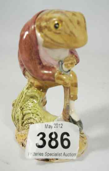 Appraisal: Royal Albert Beatrix Potter Figure Mr Jeremy Fisher Digging BP