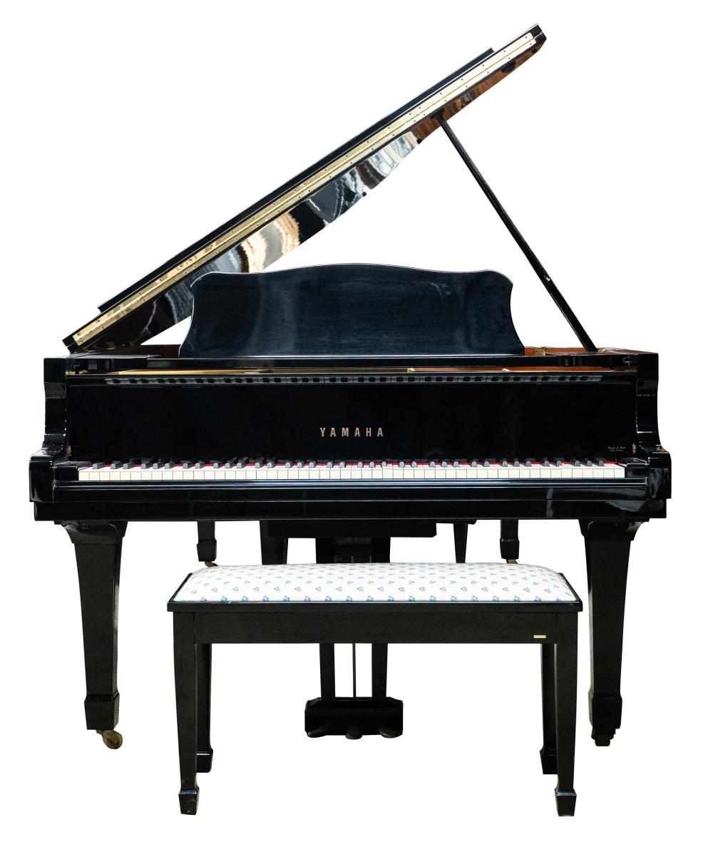 Appraisal: YAMAHA MODEL G GRAND PIANO serial number polished ebony case