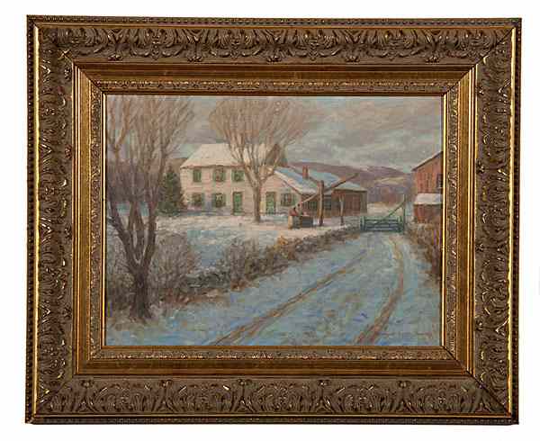 Appraisal: Old Lyme Connecticut Painting by Winfield Scott Clime Winfield Scott