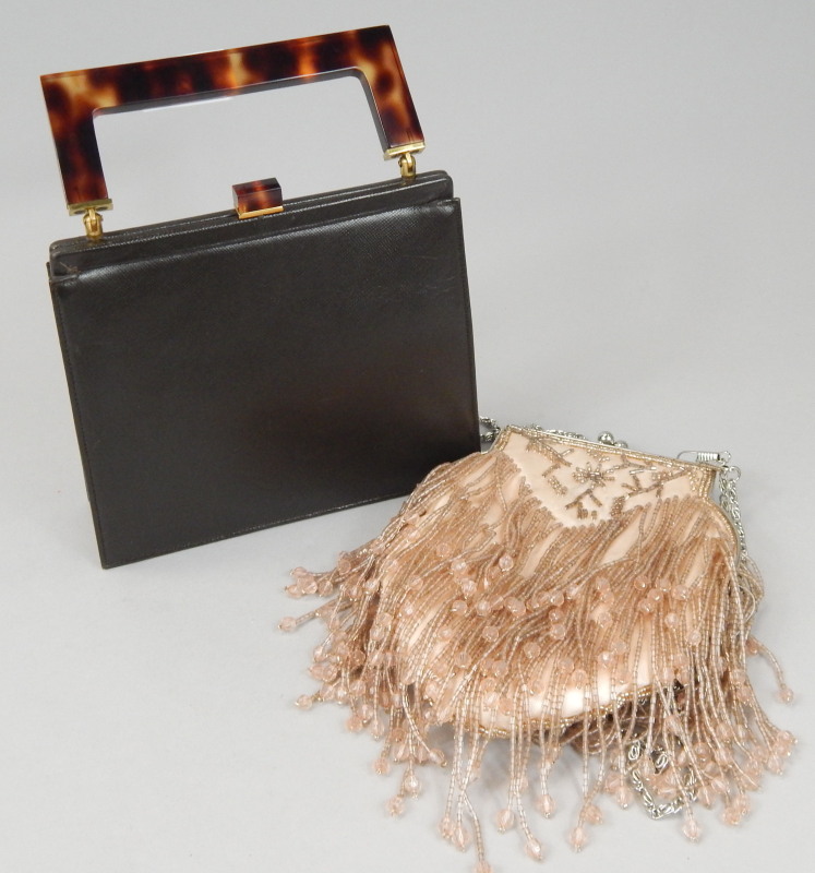 Appraisal: Two evening bags to include an example by Joseph in