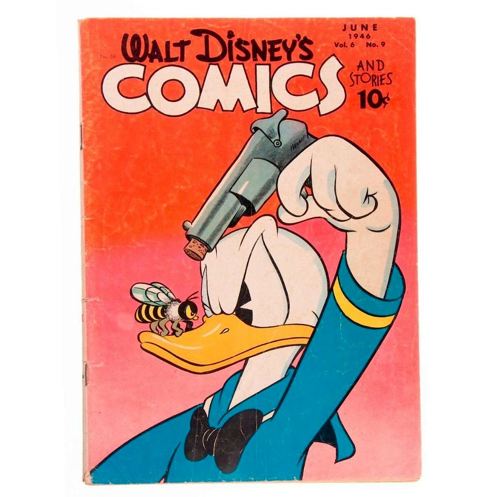 Appraisal: Four Walt Disney's Comics Walt Disney's Comics Art by Carl