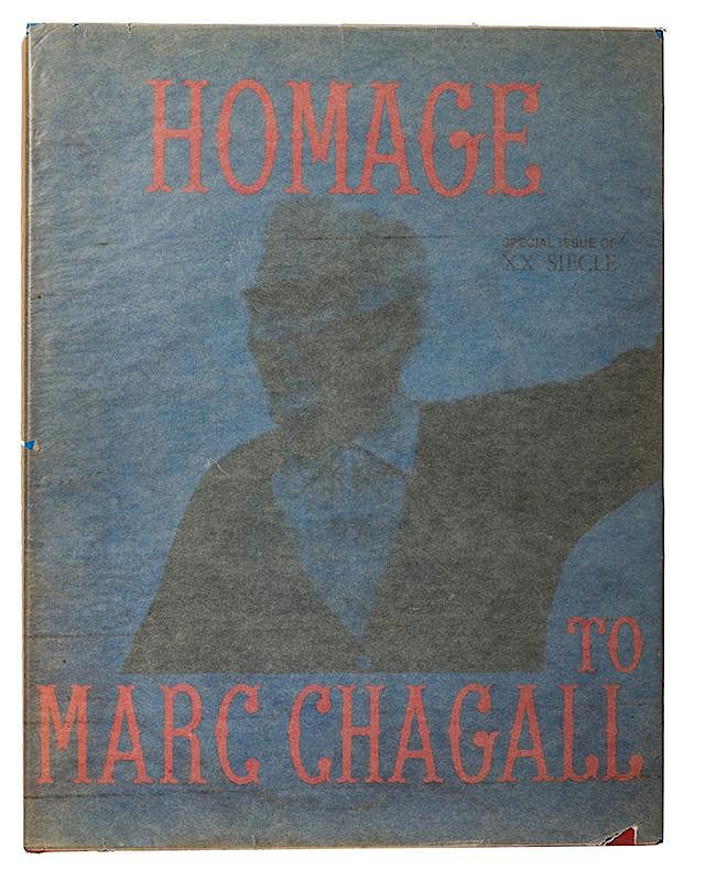 Appraisal: Homage to Marc Chagall Chagall Marc Homage to Marc Chagall