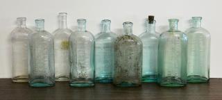 Appraisal: Medicine- bottles including 'Fellows Syrup of Hypophosphites' 'Lydia Pinkham Medicine'