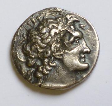 Appraisal: PTOLEMAIC KINGS OF EGYPT silver tetradrachm good fine