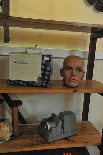 Appraisal: ROMAN SLIDE PROJECTOR AND VINTAGE MANNEQUIN HEAD