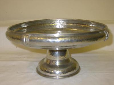 Appraisal: A TUDRIC PEWTER ARTS AND CRAFTS COMPORT of circular form