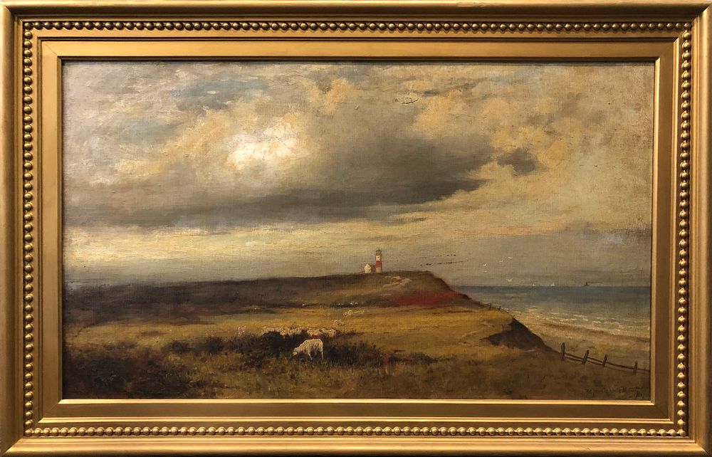 Appraisal: William Ferdinand Macy Oil on Board Sankaty Head Nantucket ca