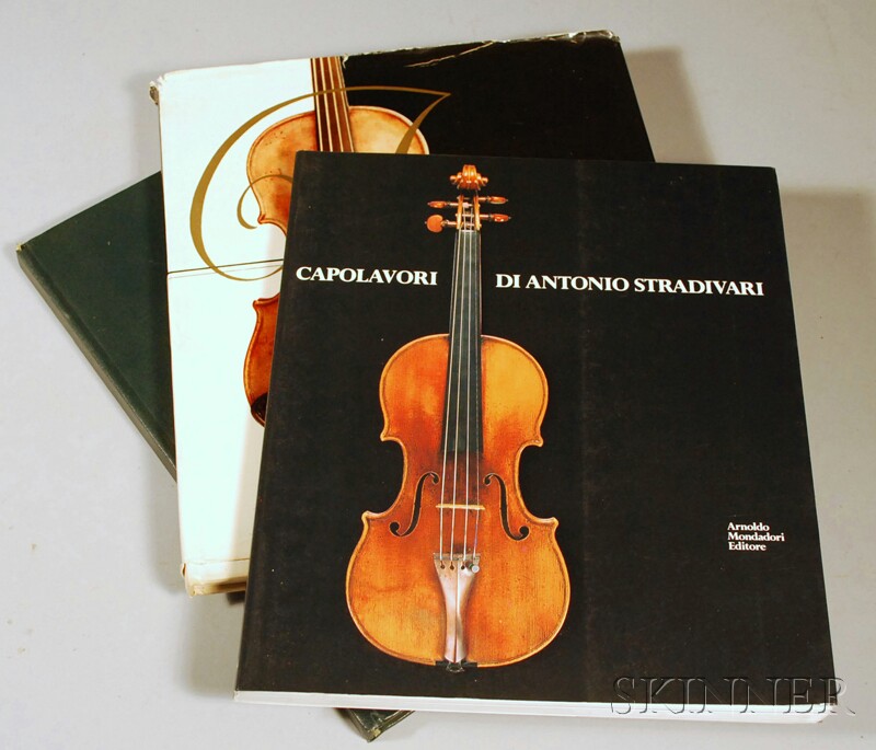 Appraisal: Three Volumes of Violin-related Subjects Beare Charles Capolavori Di Antonio