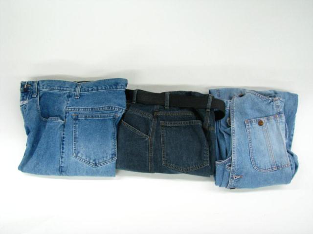 Appraisal: Lot of three Marithe Francois Girbaud denim five pocket jeans