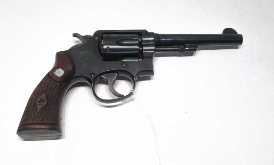 Appraisal: SMITH WESSON VICTORY MODEL DOUBLE ACTION REVOLVER special caliber barrel