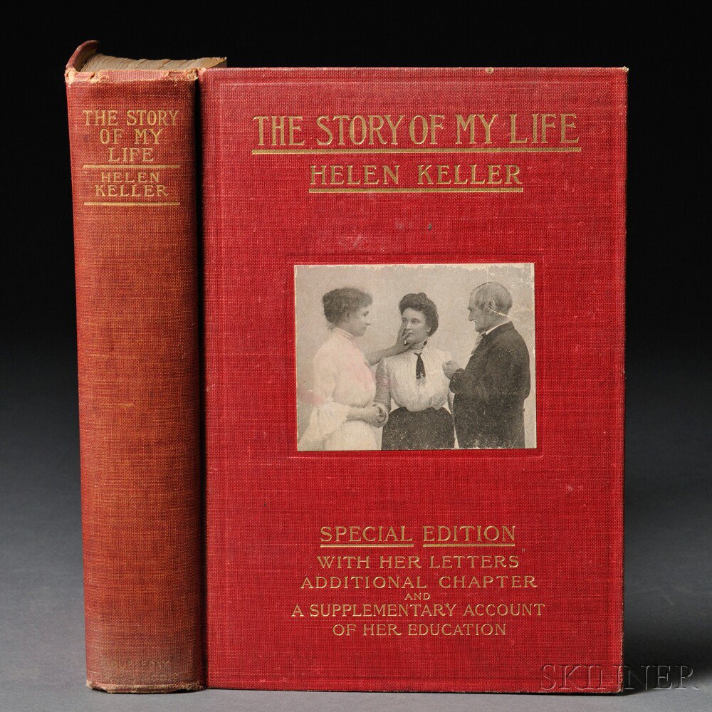 Appraisal: Keller Helen The Story of My Life New York Doubleday