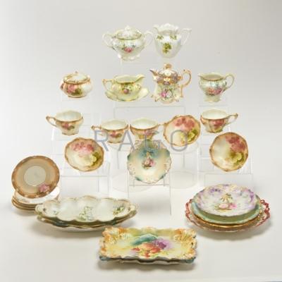 Appraisal: RS PRUSSIA ETC Approximately twenty eight RS Prussia porcelain pieces