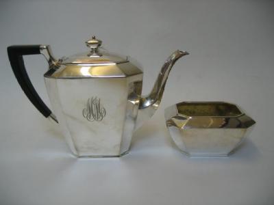 Appraisal: AN AMERICAN TEAPOT maker Marcus Co New York early th