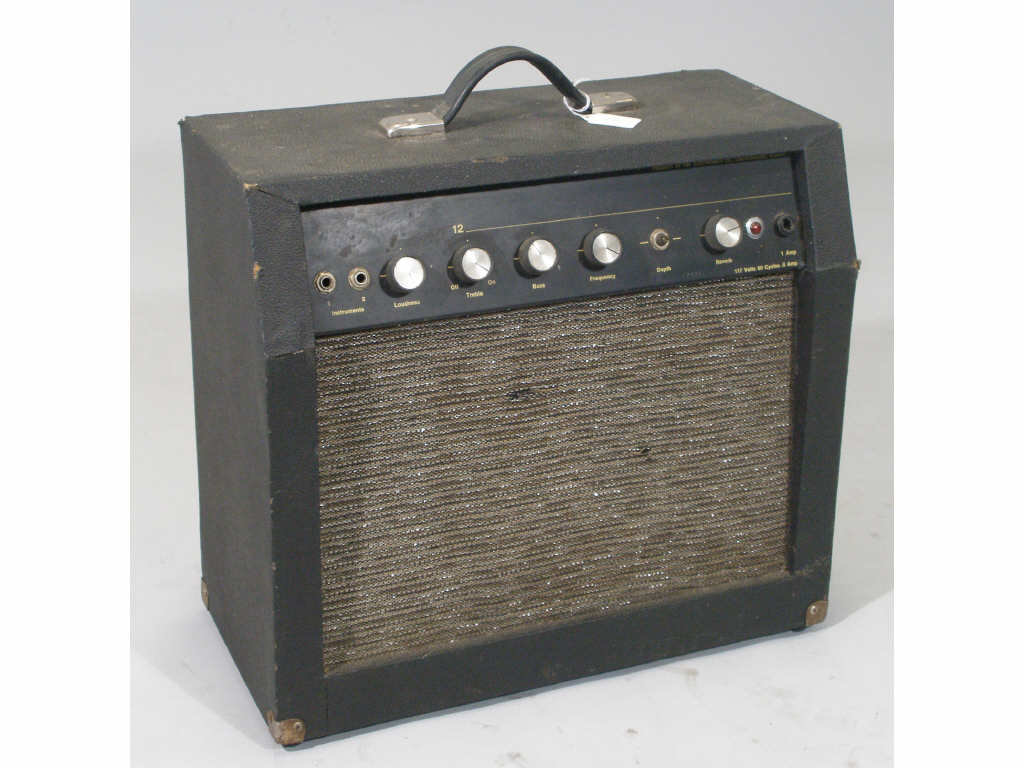 Appraisal: Vintage No-Name Tube Amplifier this is possibly a Kalamazoo Reverb