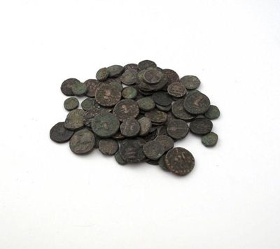 Appraisal: Kushan Kings and Ancient India a small group of coins