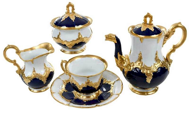 Appraisal: Piece Meissen Coffee Service German late th early th century