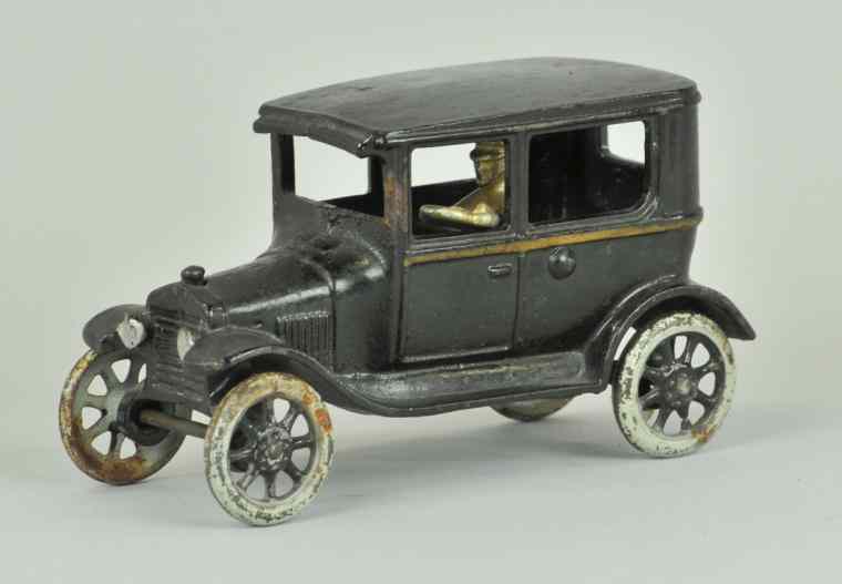 Appraisal: ARCADE FORD TUDOR SEDAN c cast iron Model ''T'' painted