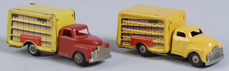 Appraisal: Lot of Assorted Coca-Cola Toy Trucks Description s Both made