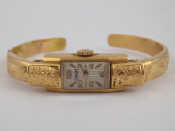 Appraisal: An carat gold Exactus lady's wrist watch