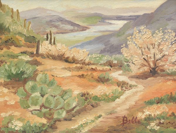 Appraisal: ADA BELLE CHAMPLIN AMERICAN - x California Costal View Oil