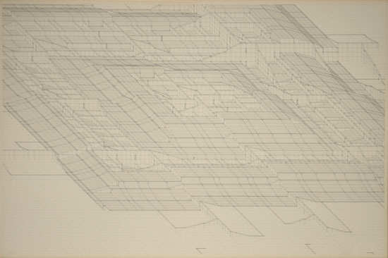 Appraisal: Will Insley American b Passage Space Ship Slips Isometric Unsigned