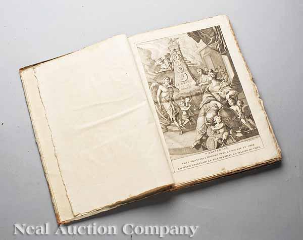 Appraisal: Folio Book Le Grand Cabinet Romain ou Recueil d'Antiquitez Romaines