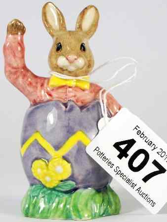 Appraisal: Royal Doulton Bunnykins Figure Easter Surprise DB USA Colourway Boxed