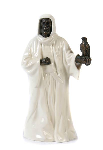 Appraisal: A Minton porcelain figure The Sheikh model M S height