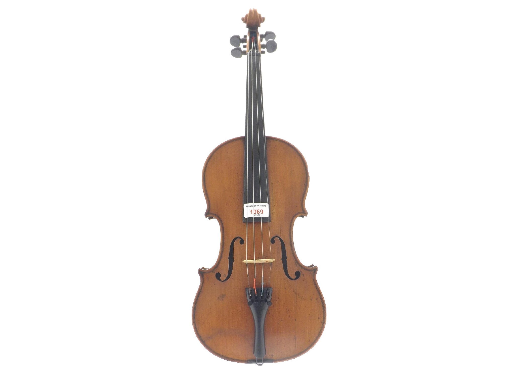 Appraisal: Violin labelled 'Apollo Violin' Anno cm