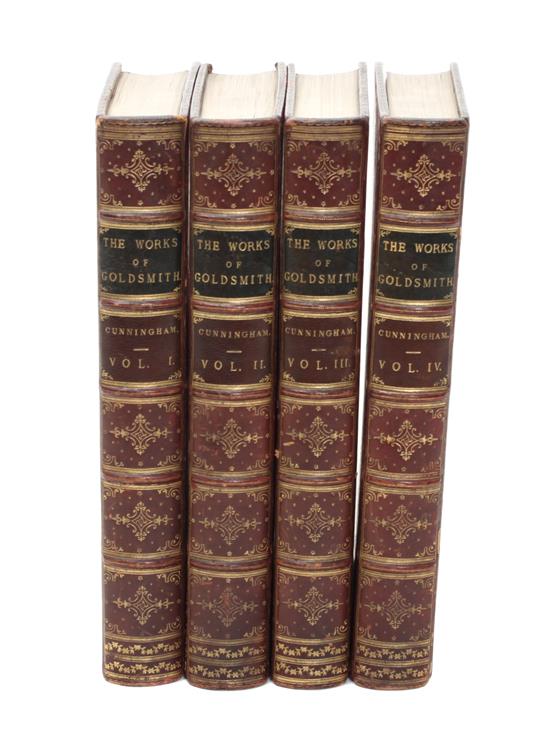 Appraisal: Sale Lot CUNNINGHAM PETER F S A GOLDSMITH OLIVER The