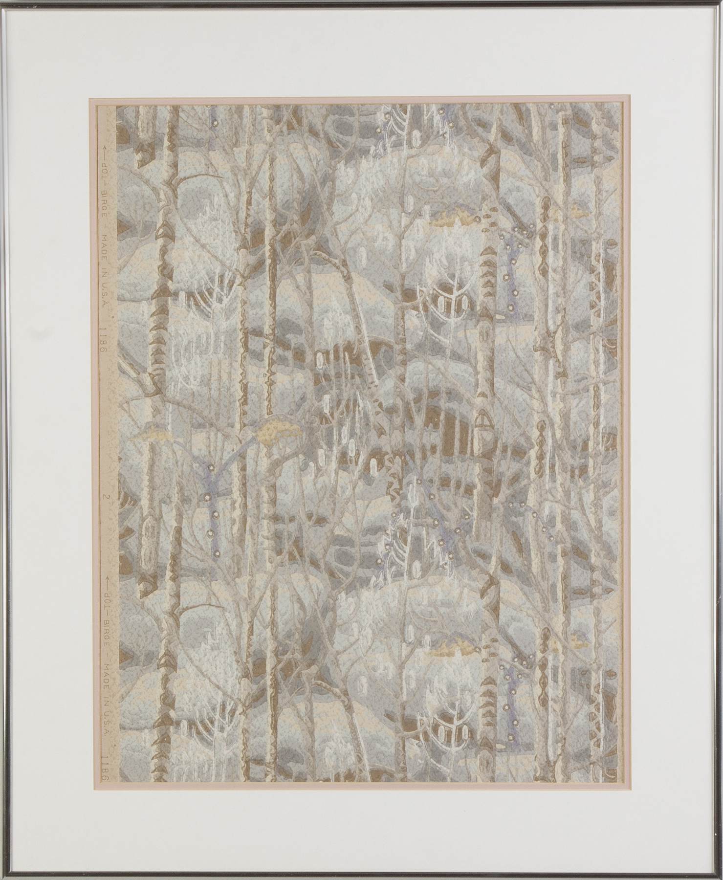 Appraisal: Charles Ephriam Burchfield American - Wallpaper Panel Pattern