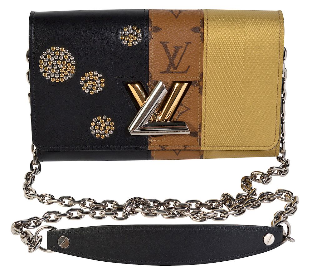 Appraisal: Unusual Louis Vuitton 'Twist' Wallet on Chain 'Twist' wallet on