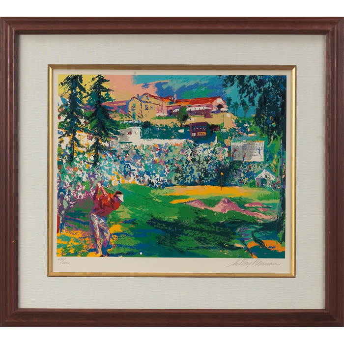 Appraisal: LeRoy Neiman American b Amphitheater at Riviera screenprint x pencil