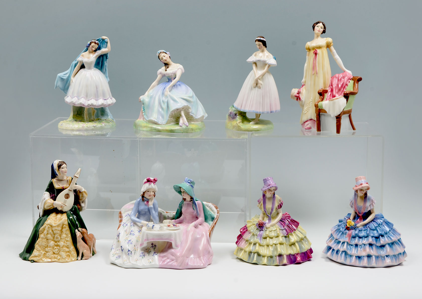 Appraisal: PC ROYAL DOULTON FIGURES ''The Forest Glade ''Giselle'' HN Copr