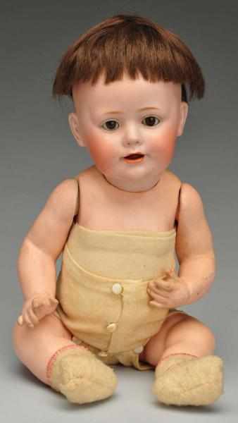 Appraisal: Smiling Kestner Character Baby Description German bisque socket head fully