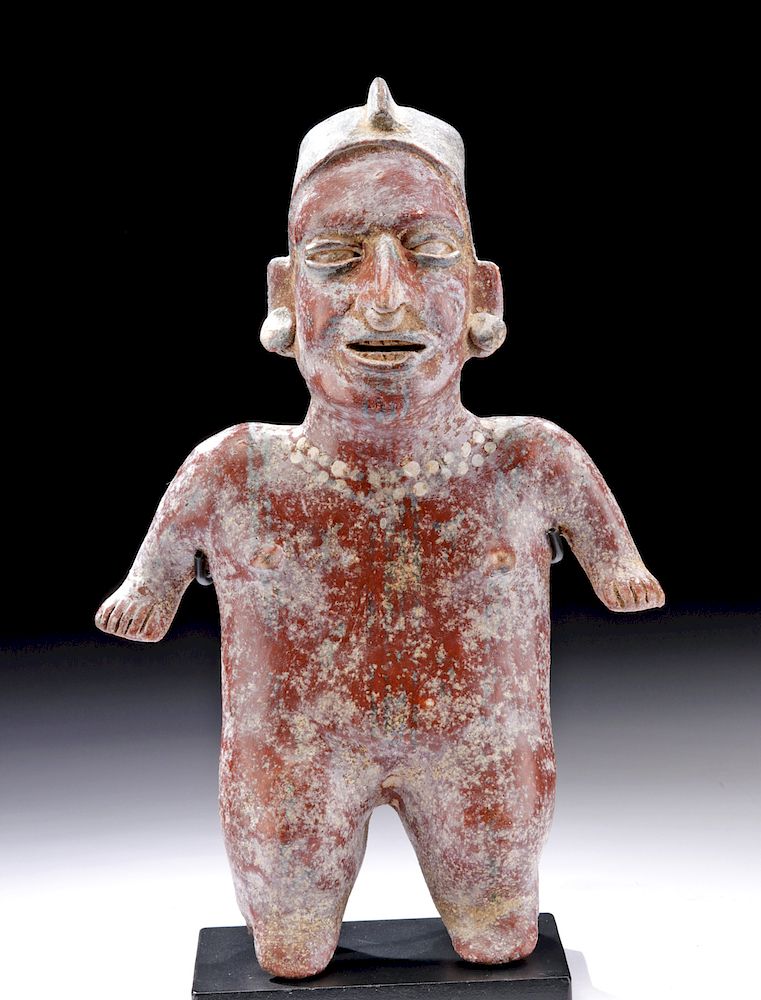 Appraisal: Fine Jalisco Pottery Standing Female Figure Pre-Columbian West Mexico Jalisco